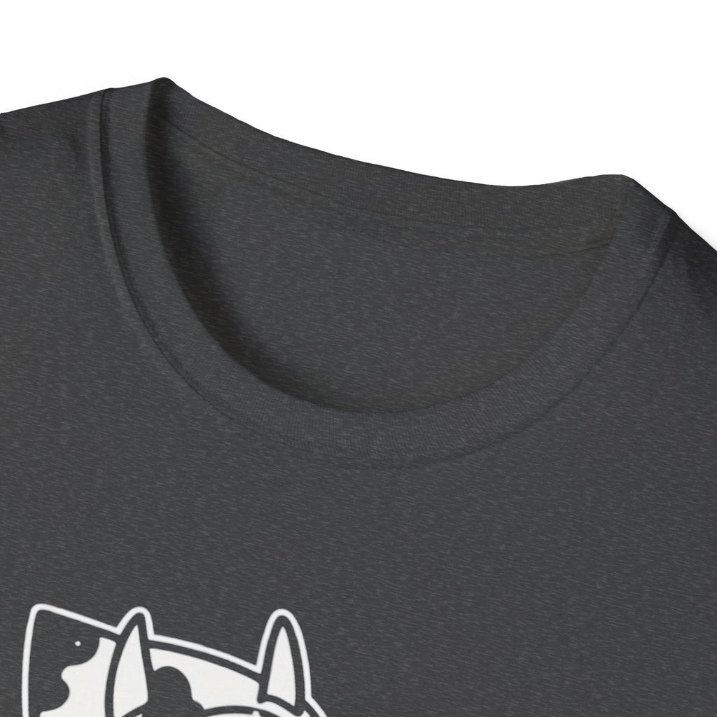 Strong Independent Cat T-Shirt | Cute Coffee Cat Illustration