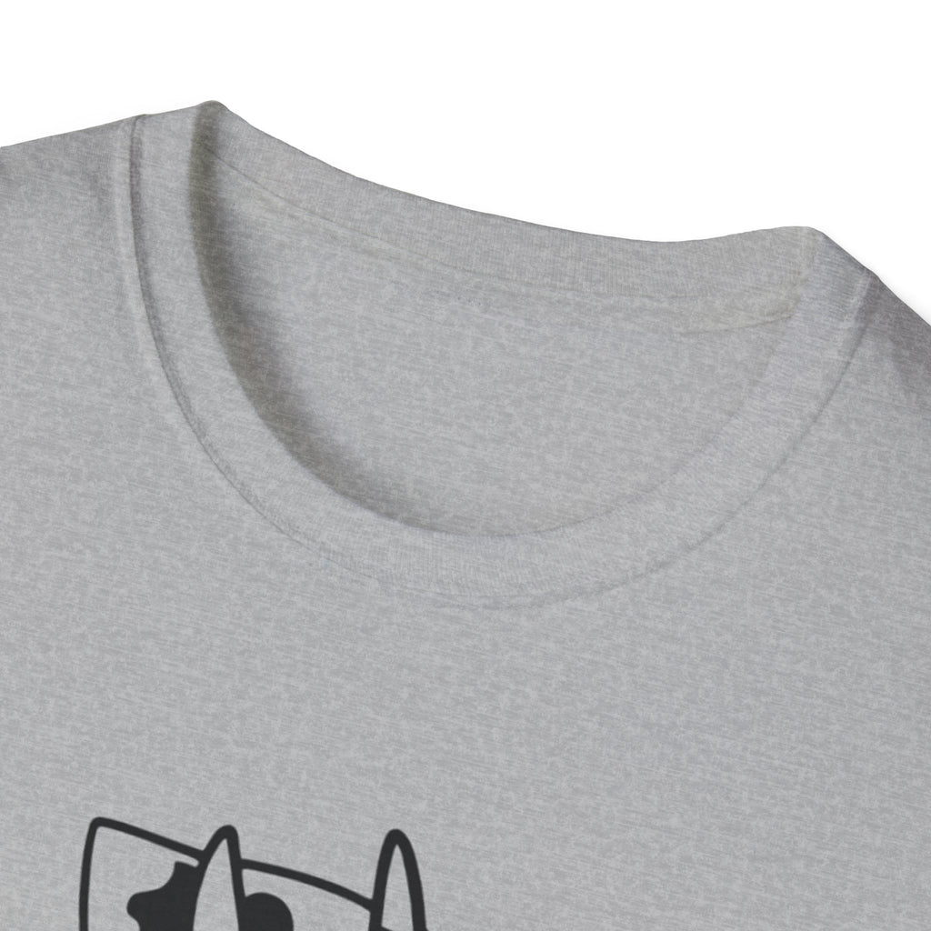 Strong Independent Cat T-Shirt | Cute Coffee Cat Illustration