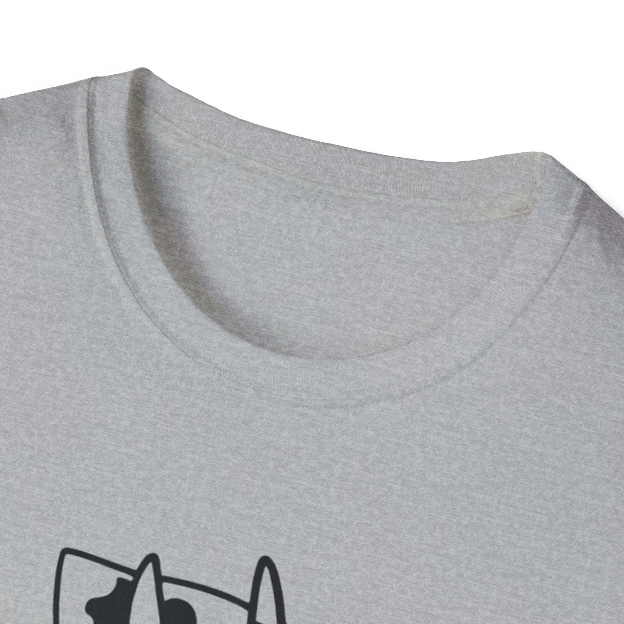 Strong Independent Cat T-Shirt | Cute Coffee Cat Illustration