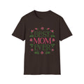 Best Mom Ever T-Shirt | Floral Roses Typography