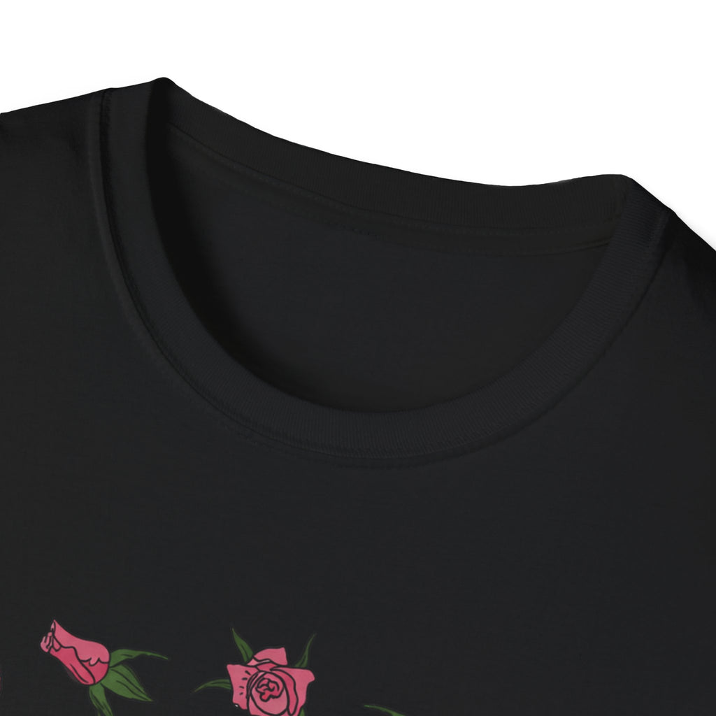 Best Mom Ever T-Shirt | Floral Roses Typography
