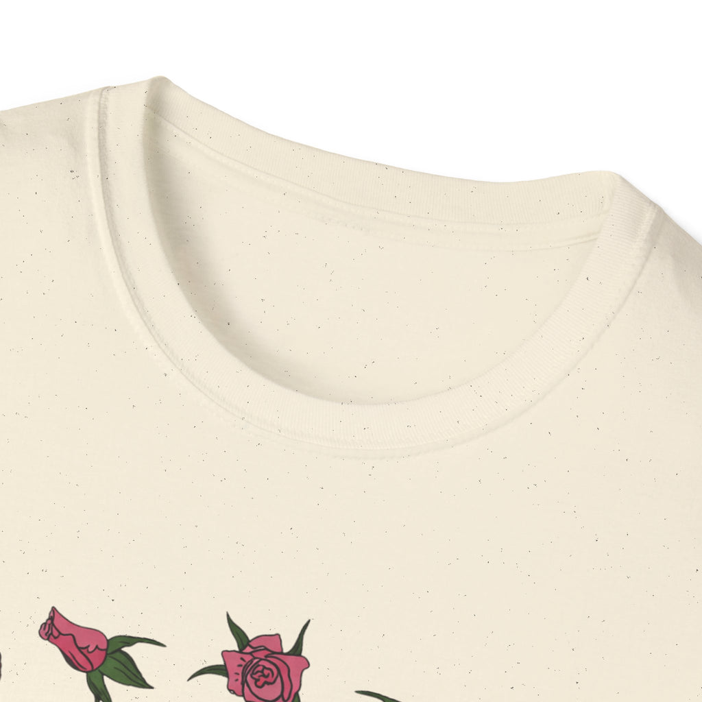 Best Mom Ever T-Shirt | Floral Roses Typography