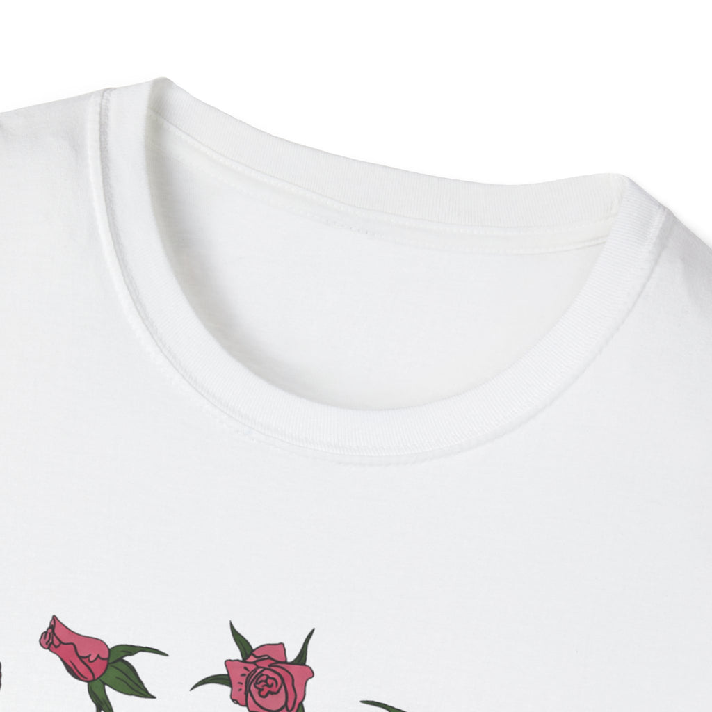 Best Mom Ever T-Shirt | Floral Roses Typography