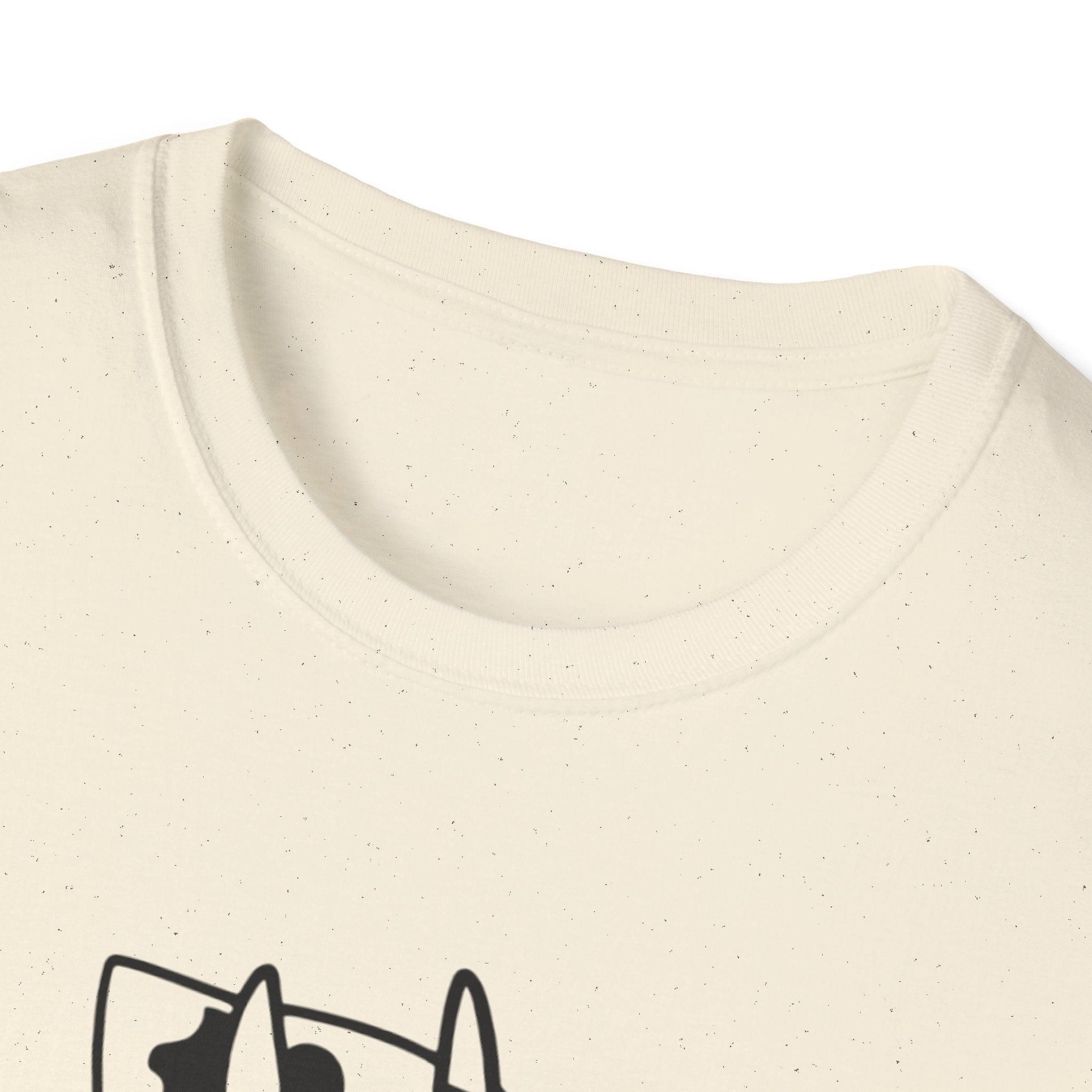 Strong Independent Cat T-Shirt | Cute Coffee Cat Illustration